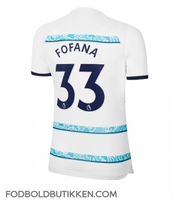 Chelsea Wesley Fofana #33 Udebanetrøje Dame 2022-23 Kortærmet